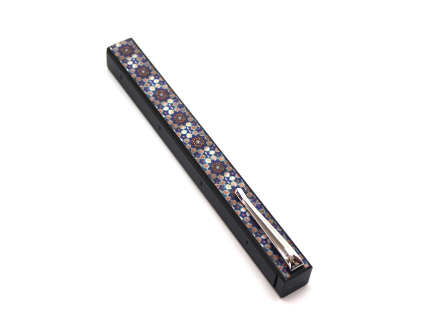 Penwak Swivel Case Glossy Grey Spanish Stone