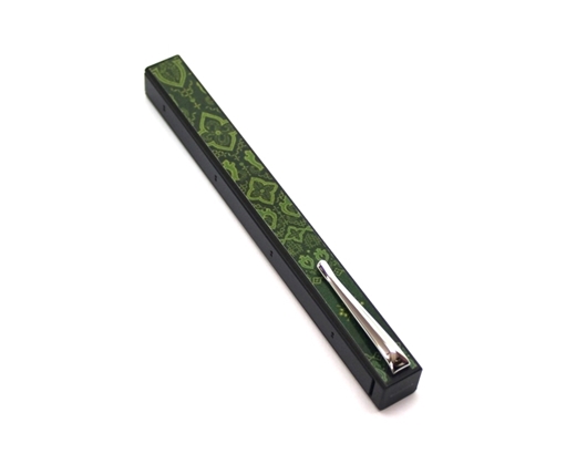 Penwak Swivel Case Glossy Grey Turkish Green