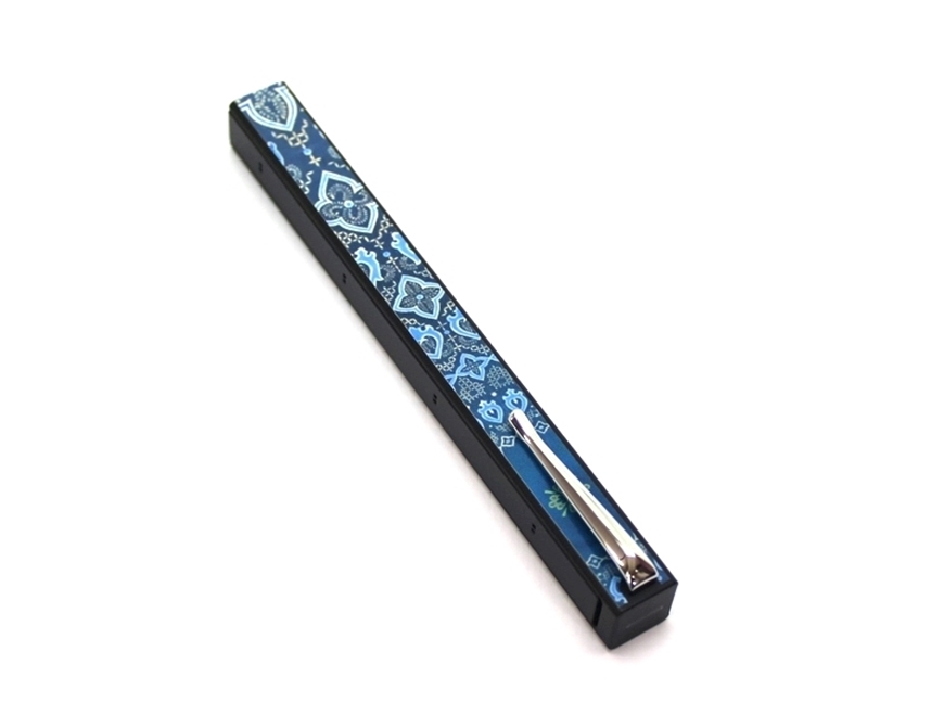 Penwak Swivel Case Pure Glossy Grey Turkish Blue